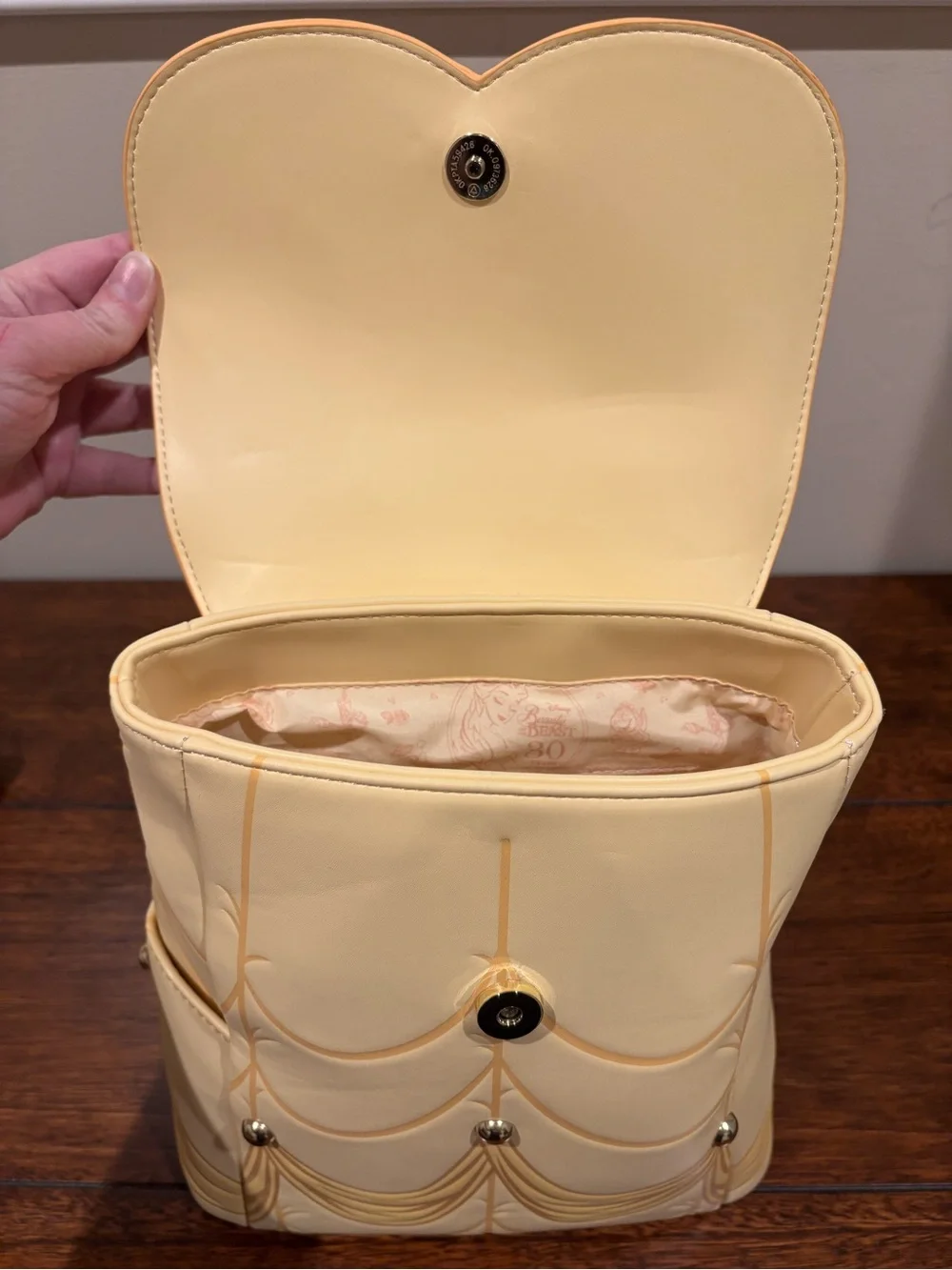Loungefly Beauty and the Beast Belle Dress Backpack & Wallet Set